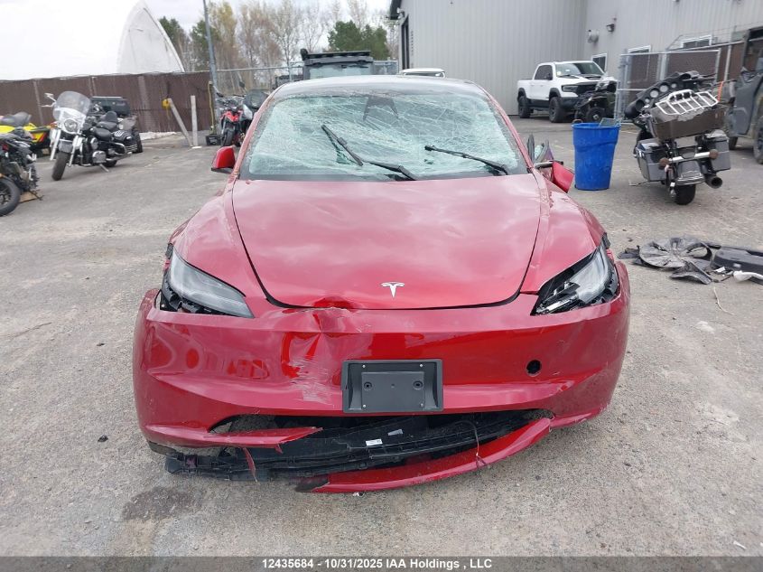 2024 Tesla Model 3 Rwd VIN: LRW3E7FA9RC089602 Lot: 12435684