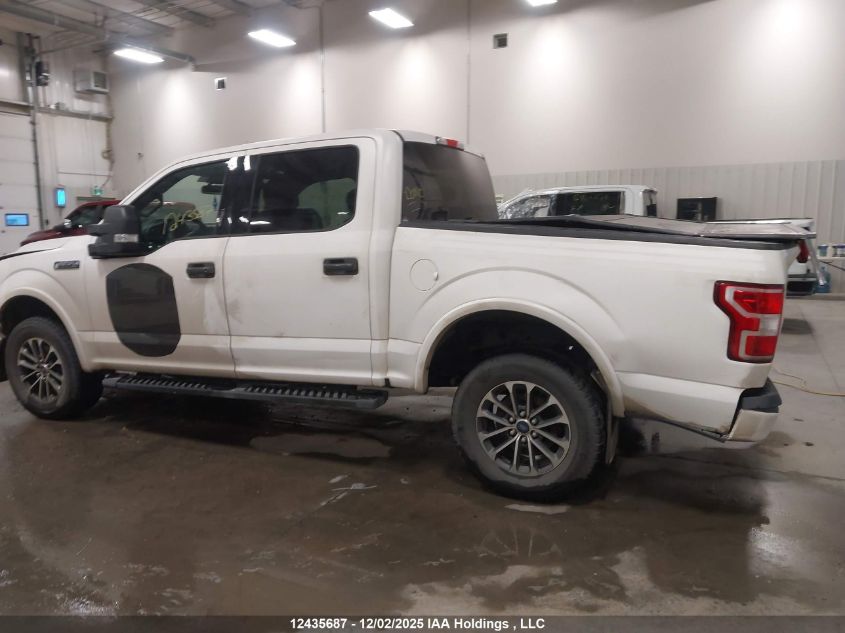 2020 Ford F150 Supercrew VIN: 1FTEW1E57LFB23956 Lot: 12435687
