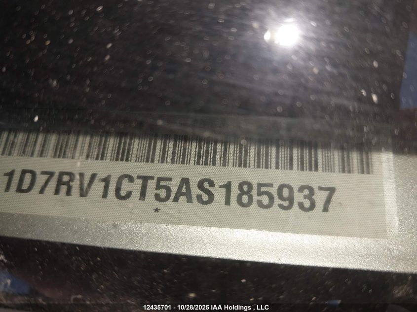 2010 Dodge Ram 1500 VIN: 1D7RV1CT5AS185937 Lot: 12435701