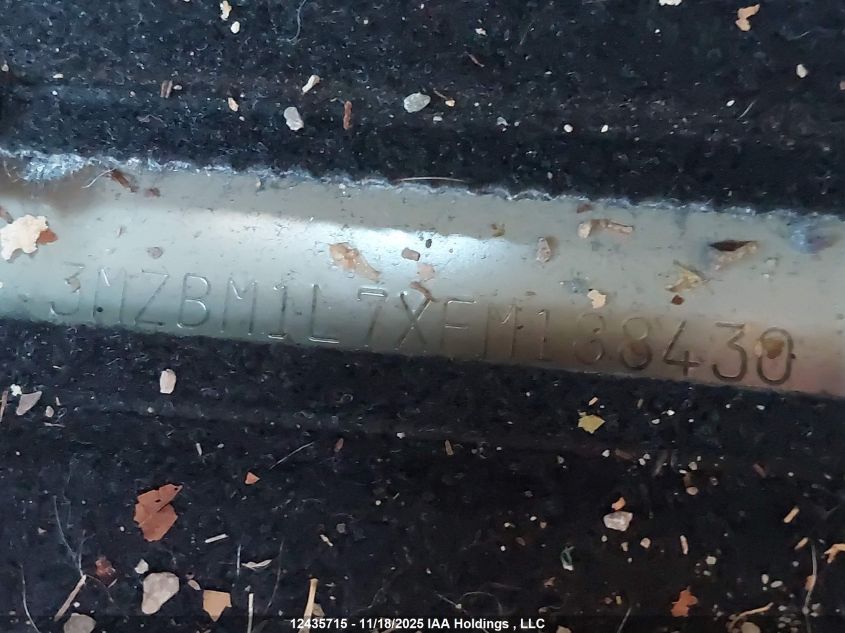 2015 Mazda Mazda3 Gs VIN: 3MZBM1L7XFM188430 Lot: 12435715