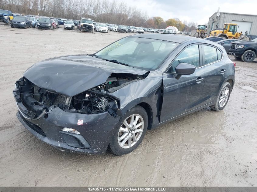 2015 Mazda Mazda3 Gs VIN: 3MZBM1L7XFM188430 Lot: 12435715