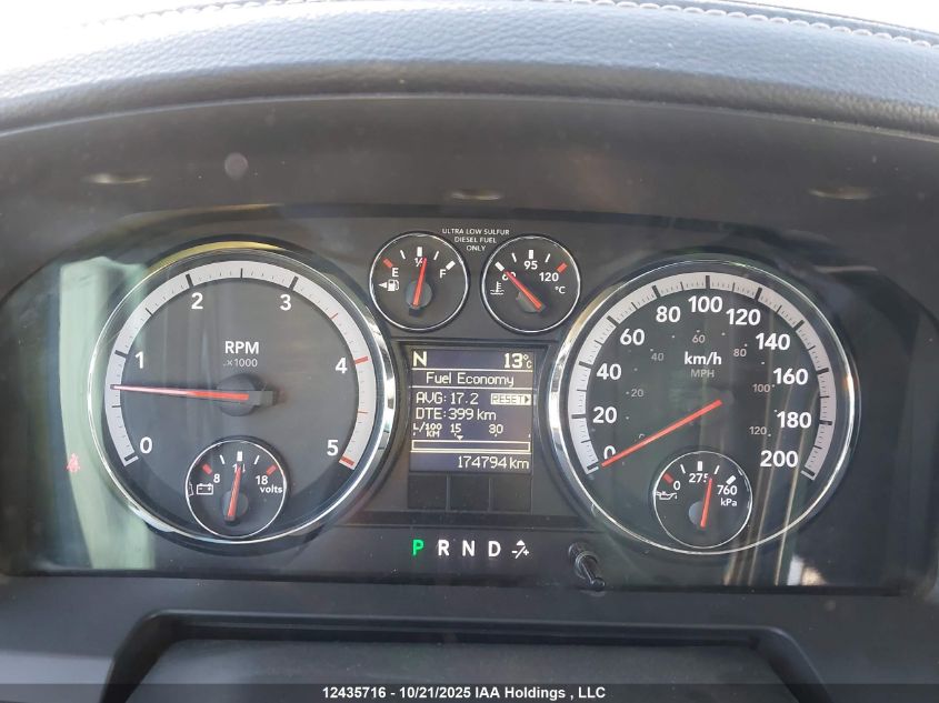 2012 Dodge Ram 2500 Laramie VIN: 3C6UD5NL4CG192794 Lot: 12435716