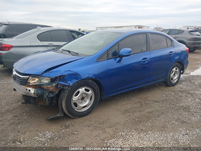 2HGFB2F52CH013935 2012 HONDA CIVIC photo no. 2