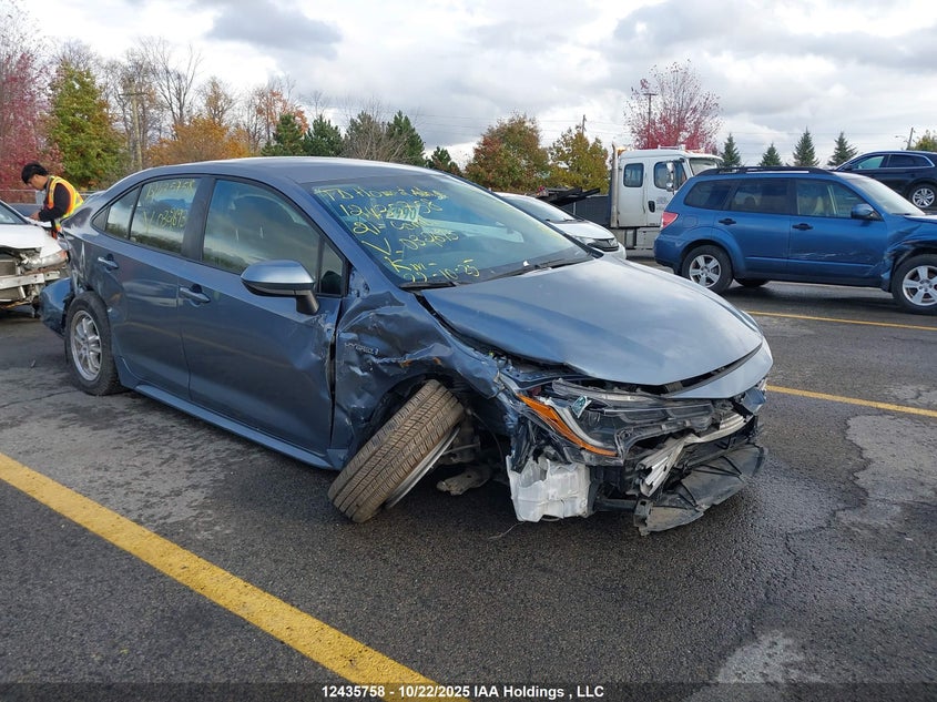 JTDBAMDE2MJ032693 2021 Toyota Corolla Hybrid Base W/Li Battery auction photo 1