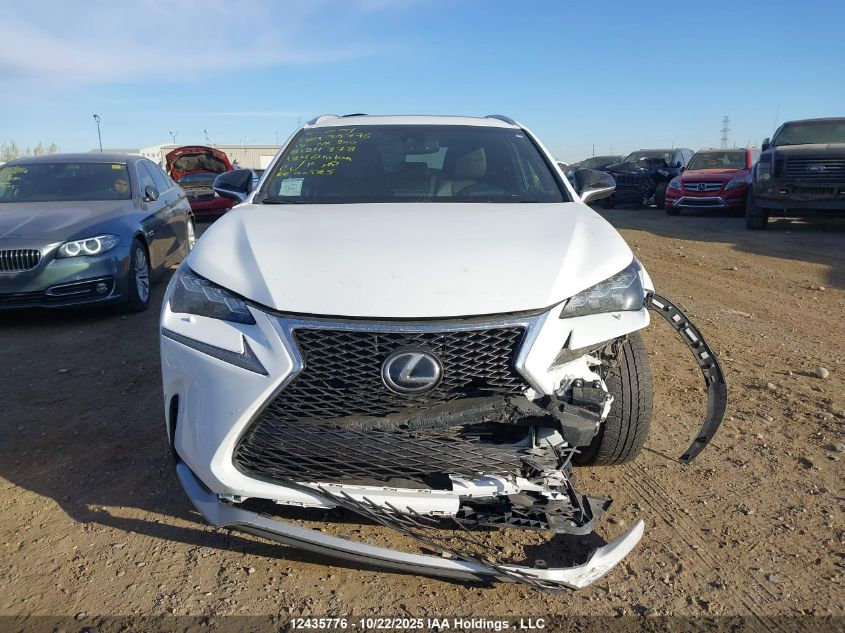 2017 Lexus Nx 200T 200T VIN: JTJBARBZ5H2124378 Lot: 12435776