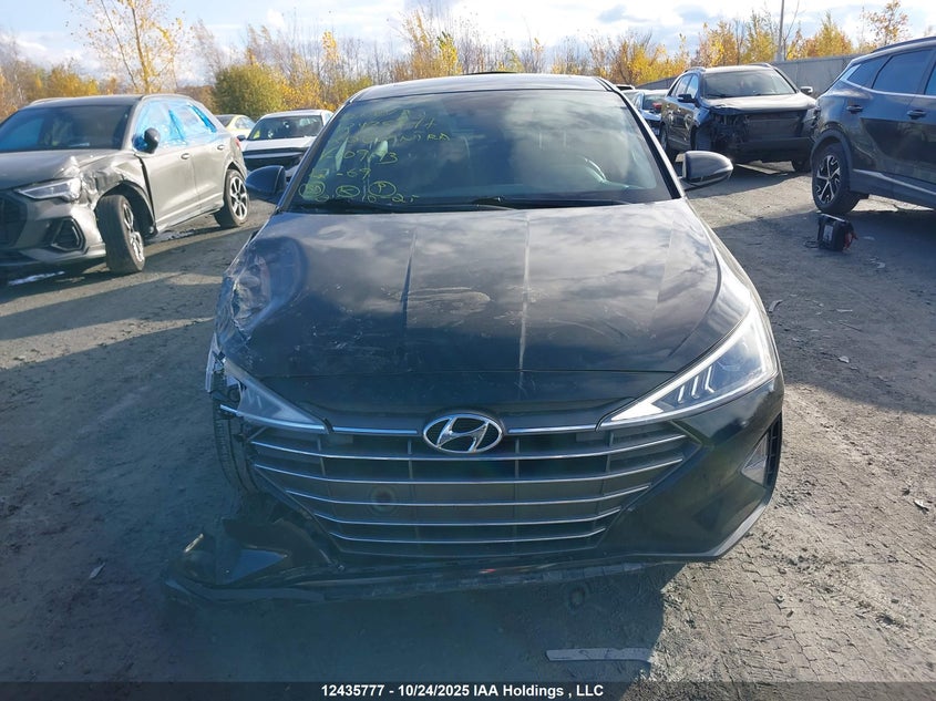 2020 Hyundai Elantra Preferred With Sun And Safety Package Auto Ivt VIN: KMHD84LF7LU109193 Lot: 12435777