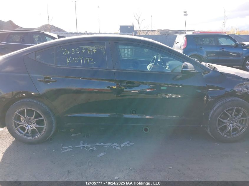 2020 Hyundai Elantra Preferred With Sun And Safety Package Auto Ivt VIN: KMHD84LF7LU109193 Lot: 12435777