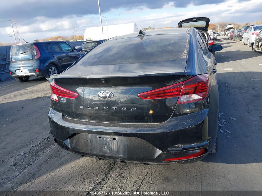 2020 Hyundai Elantra Preferred With Sun And Safety Package Auto Ivt VIN: KMHD84LF7LU109193 Lot: 12435777