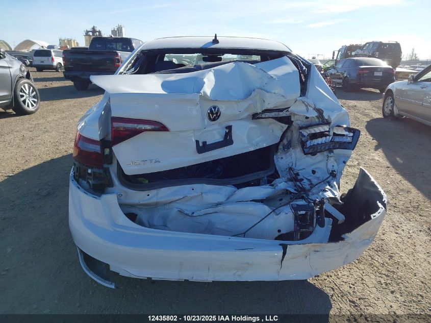 2024 Volkswagen Jetta Comfortline VIN: 3VWSM7BU6RM066369 Lot: 12435802