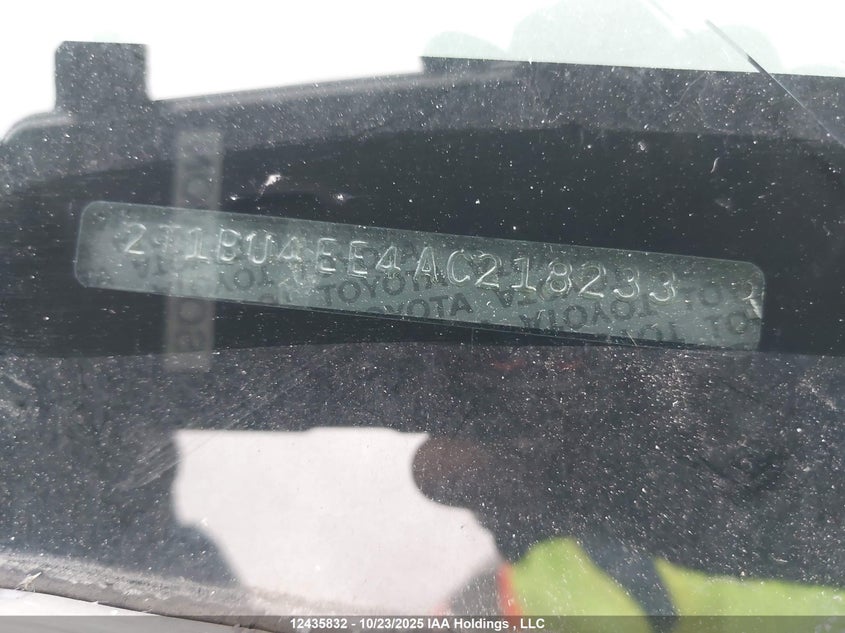 2T1BU4EE4AC218233 2010 TOYOTA COROLLA photo no. 19