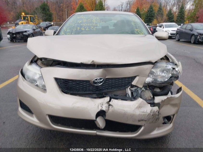 2T1BU40E19C076281 2009 TOYOTA COROLLA photo no. 12
