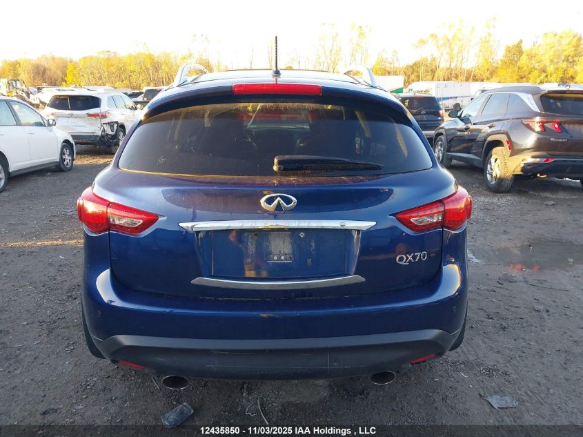 2015 Infiniti Qx70 VIN: JN8CS1MWXFM482445 Lot: 12435850