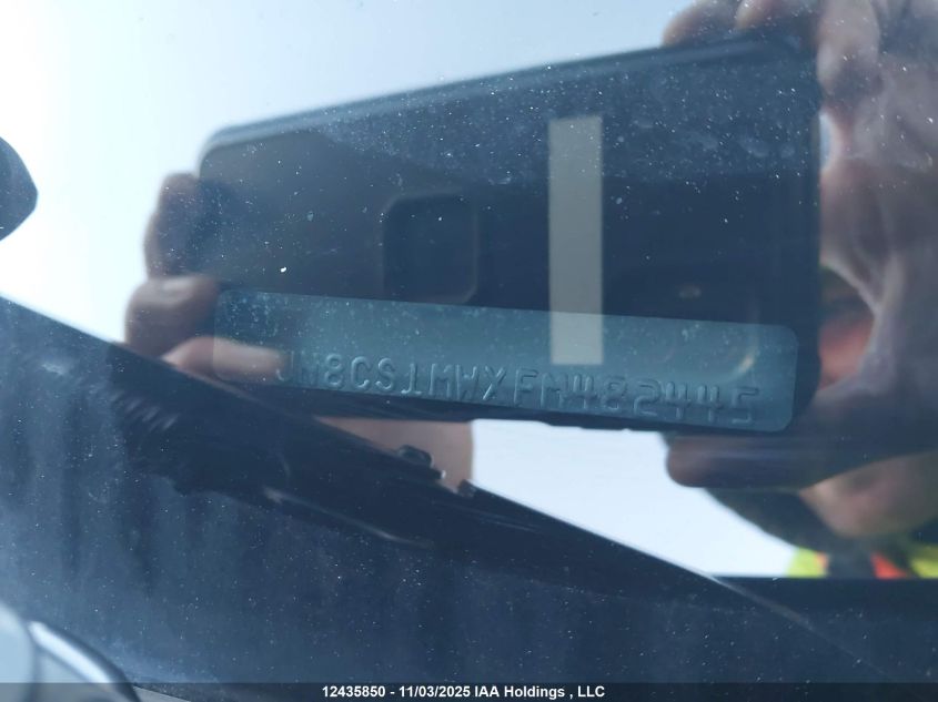 2015 Infiniti Qx70 VIN: JN8CS1MWXFM482445 Lot: 12435850