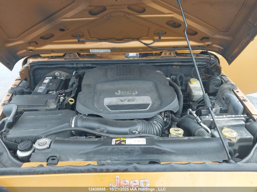 2014 Jeep Wrangler Unlimited Sport VIN: 1C4BJWDG8EL222792 Lot: 12435855