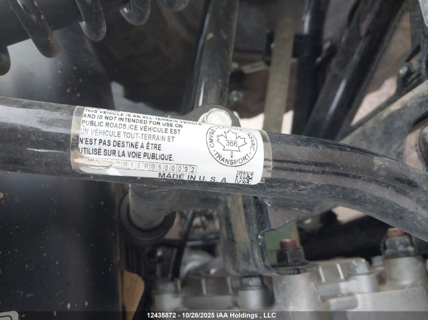 2024 Kawasaki Kvf750 R VIN: JKAVFDR15RB500092 Lot: 12435872