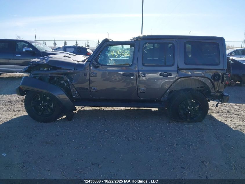 2021 Jeep Wrangler Unlimited Altitude VIN: 1C4HJXEG8MW518021 Lot: 12435888