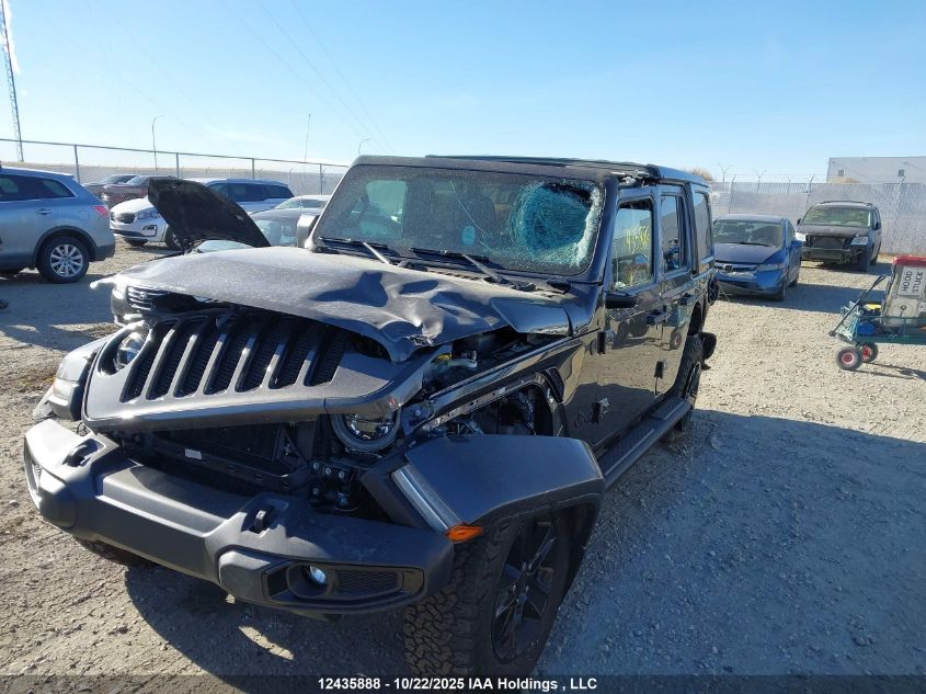 2021 Jeep Wrangler Unlimited Altitude VIN: 1C4HJXEG8MW518021 Lot: 12435888