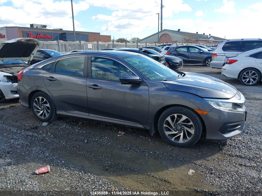 2016 Honda Civic Ex VIN: 2HGFC2F75GH003582 Lot: 12435889