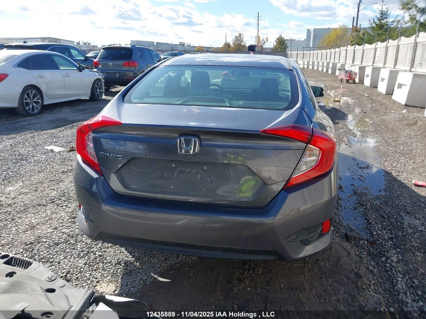 2016 Honda Civic Ex VIN: 2HGFC2F75GH003582 Lot: 12435889