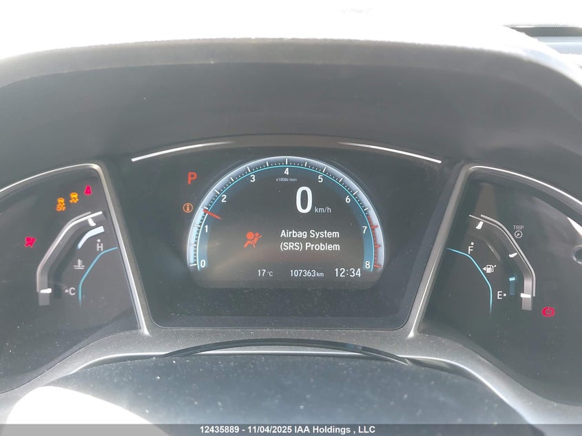 2016 Honda Civic Ex VIN: 2HGFC2F75GH003582 Lot: 12435889