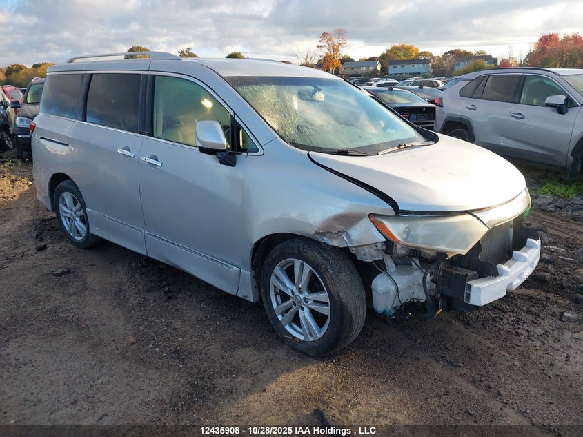 JN8AE2KP7B9010166 2011 Nissan Quest S/Sv/Sl/Le auction photo 1