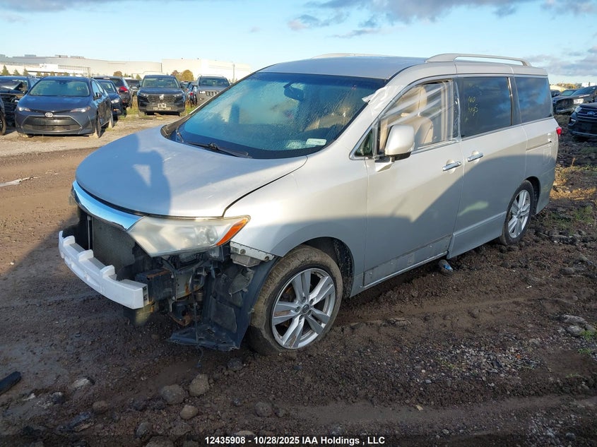 JN8AE2KP7B9010166 2011 NISSAN QUEST photo no. 2