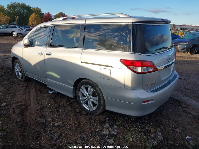 JN8AE2KP7B9010166 2011 NISSAN QUEST photo no. 3