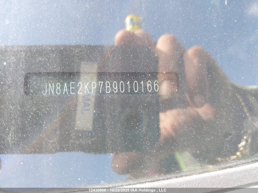 JN8AE2KP7B9010166 2011 NISSAN QUEST photo no. 9