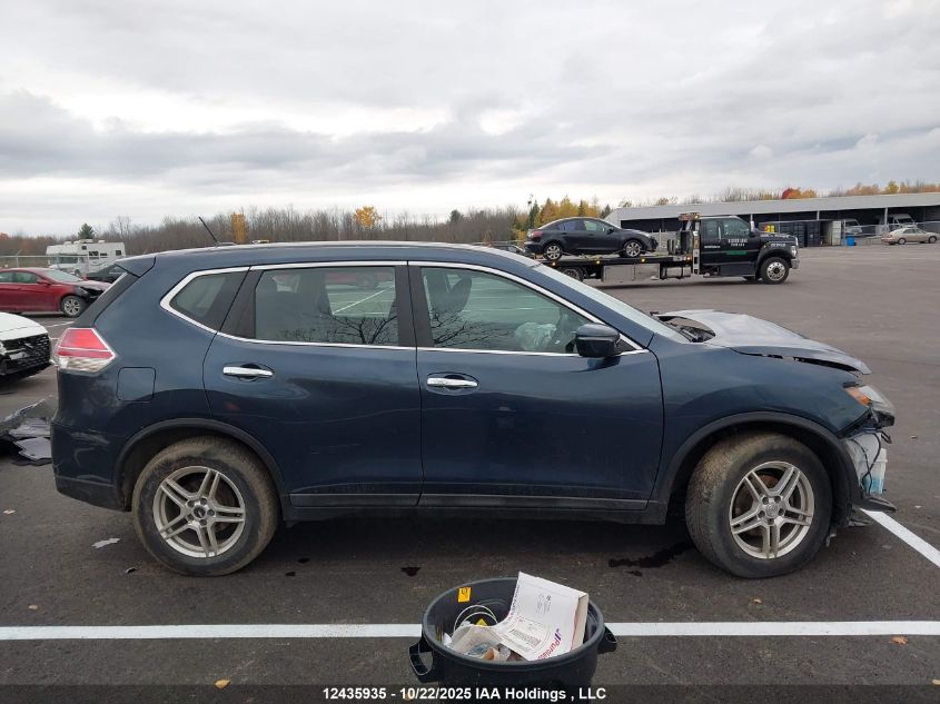 2015 Nissan Rogue VIN: 5N1AT2MTXFC822089 Lot: 12435935