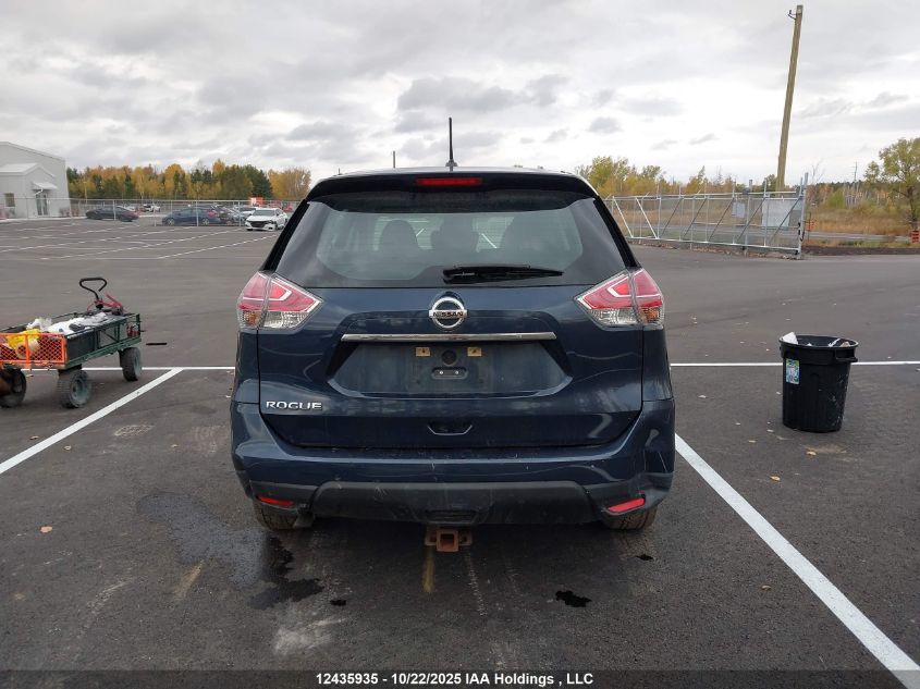 2015 Nissan Rogue VIN: 5N1AT2MTXFC822089 Lot: 12435935