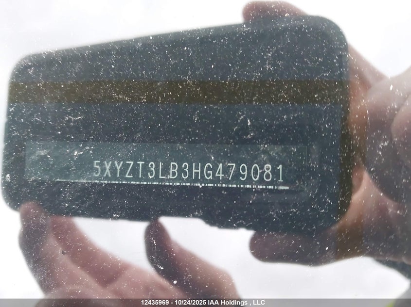 2017 Hyundai Santa Fe Sport 2.4 Base VIN: 5XYZT3LB3HG479081 Lot: 12435969