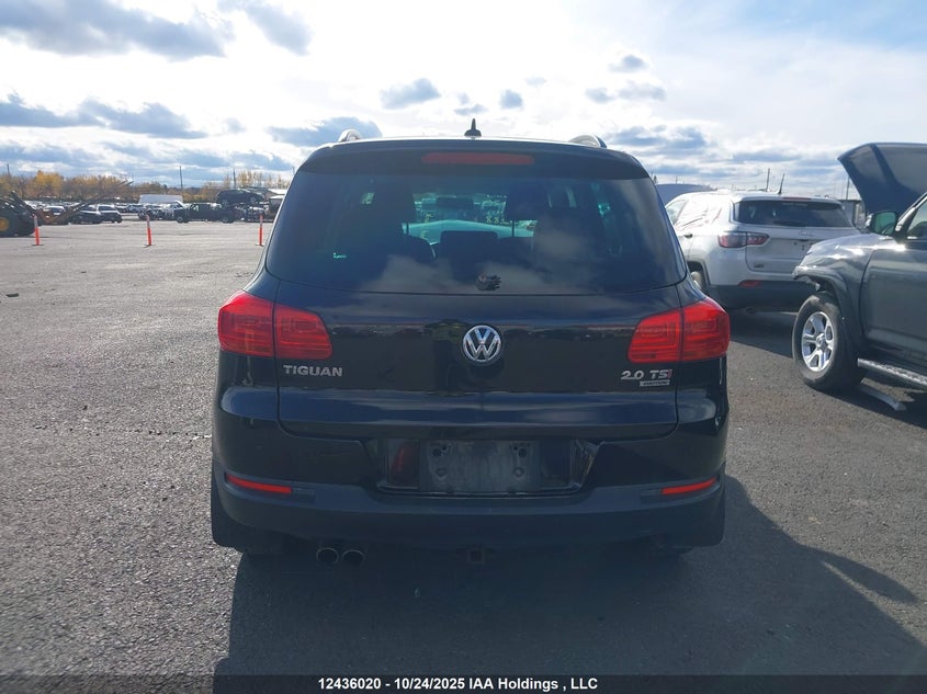 2013 Volkswagen Tiguan S/Se/Sel VIN: WVGJV3AXXDW572288 Lot: 12436020