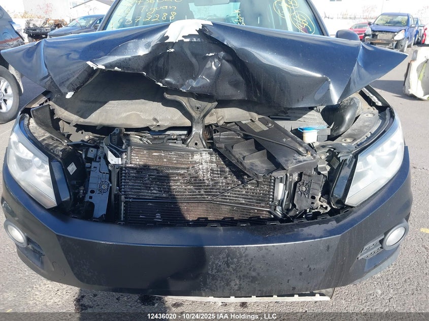 2013 Volkswagen Tiguan S/Se/Sel VIN: WVGJV3AXXDW572288 Lot: 12436020