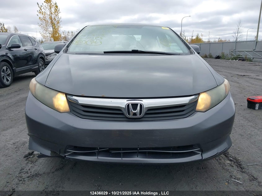 2012 Honda Civic Lx VIN: 2HGFB2F43CH122069 Lot: 12436029