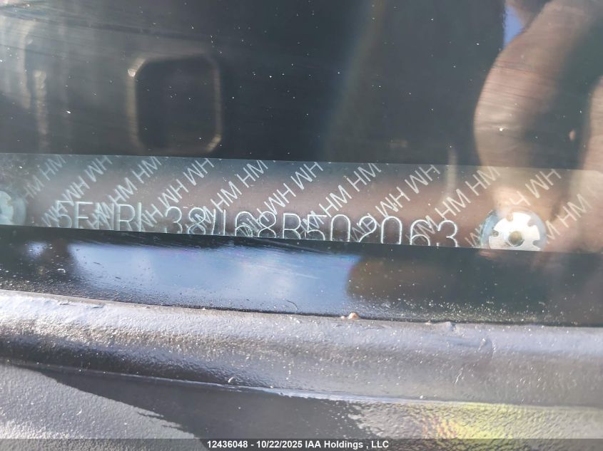 2008 Honda Odyssey Ex VIN: 5FNRL38468B502063 Lot: 12436048