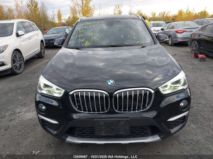 2016 BMW X1 xDrive28I VIN: WBXHT3C36G5F65177 Lot: 12436067