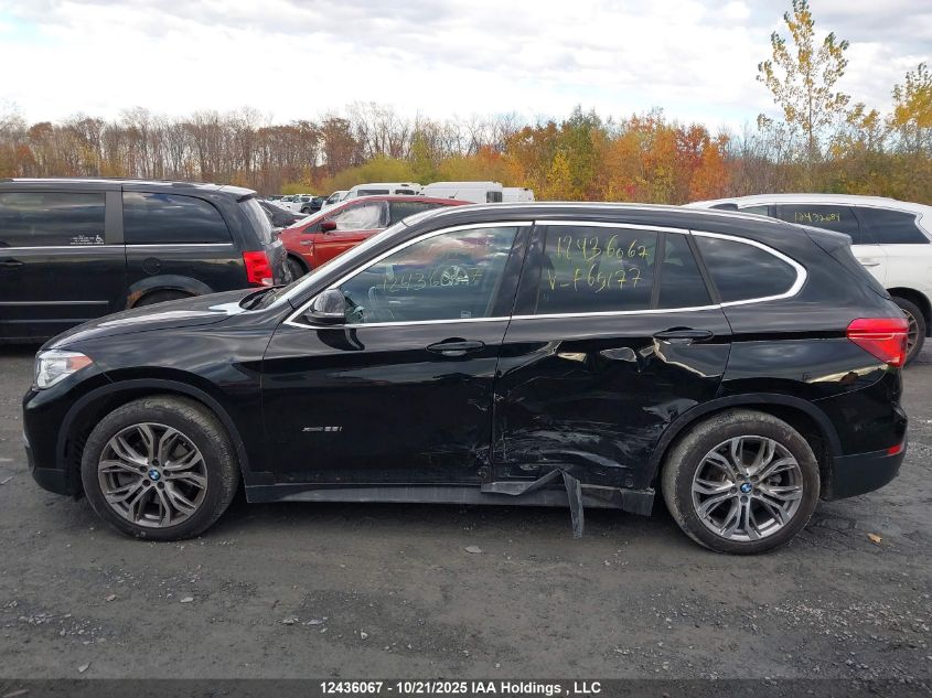 2016 BMW X1 xDrive28I VIN: WBXHT3C36G5F65177 Lot: 12436067