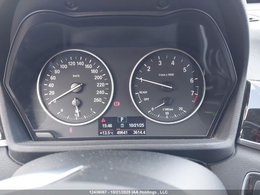 2016 BMW X1 xDrive28I VIN: WBXHT3C36G5F65177 Lot: 12436067