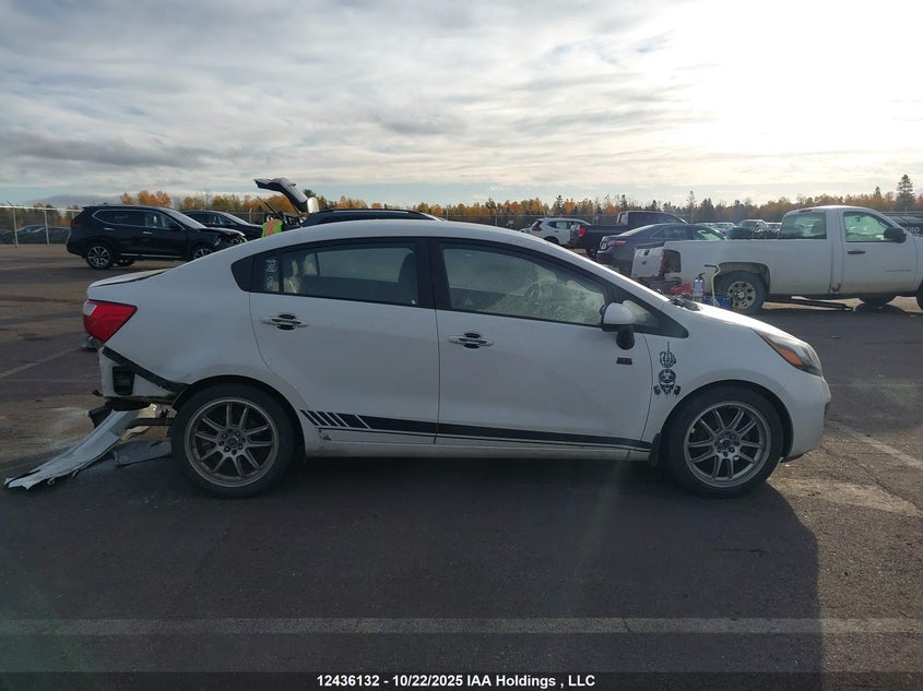 2014 Kia Rio Lx VIN: KNADM4A39E6346233 Lot: 12436132