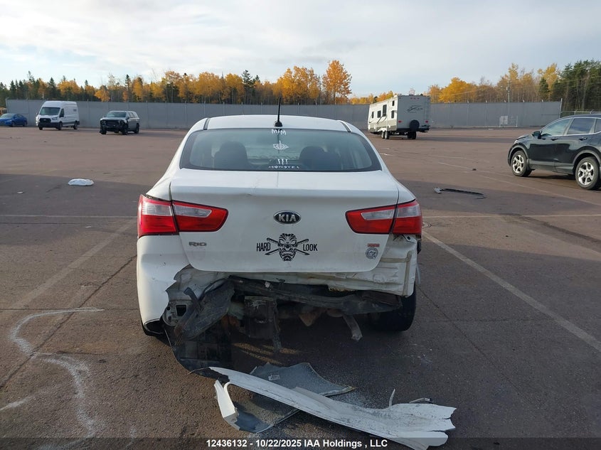 2014 Kia Rio Lx VIN: KNADM4A39E6346233 Lot: 12436132