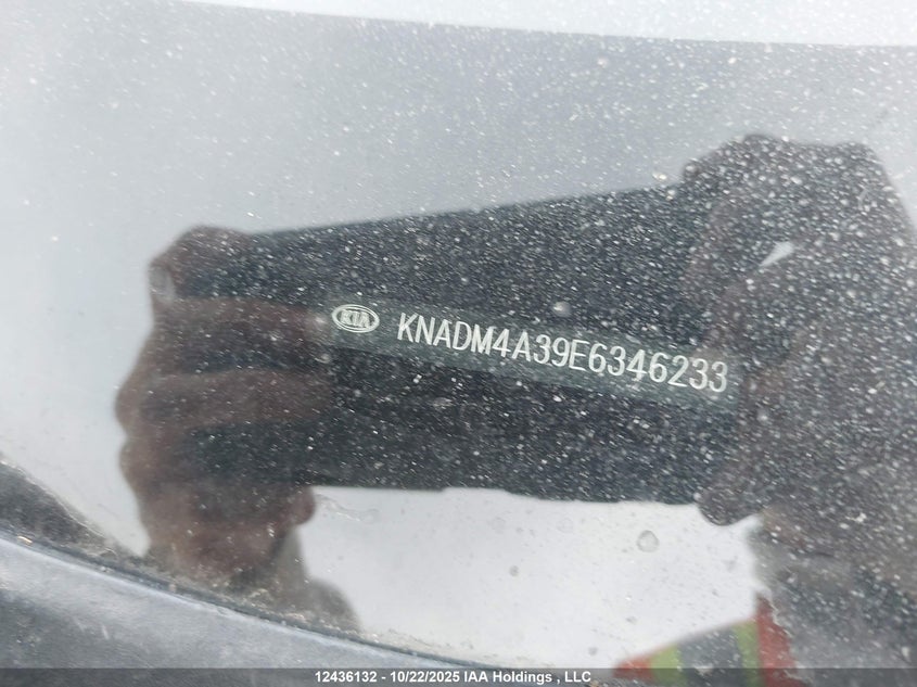 2014 Kia Rio Lx VIN: KNADM4A39E6346233 Lot: 12436132