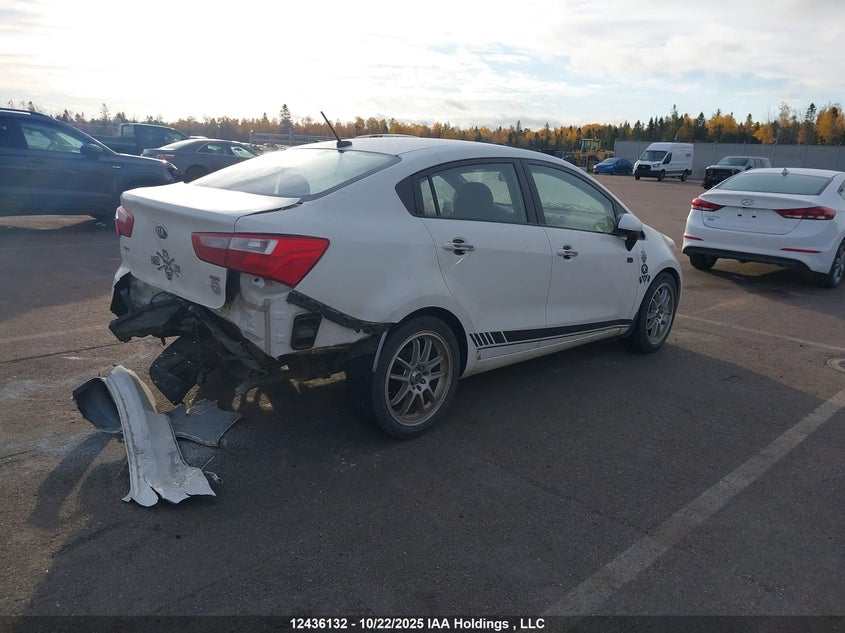 KNADM4A39E6346233 2014 KIA RIO photo no. 4