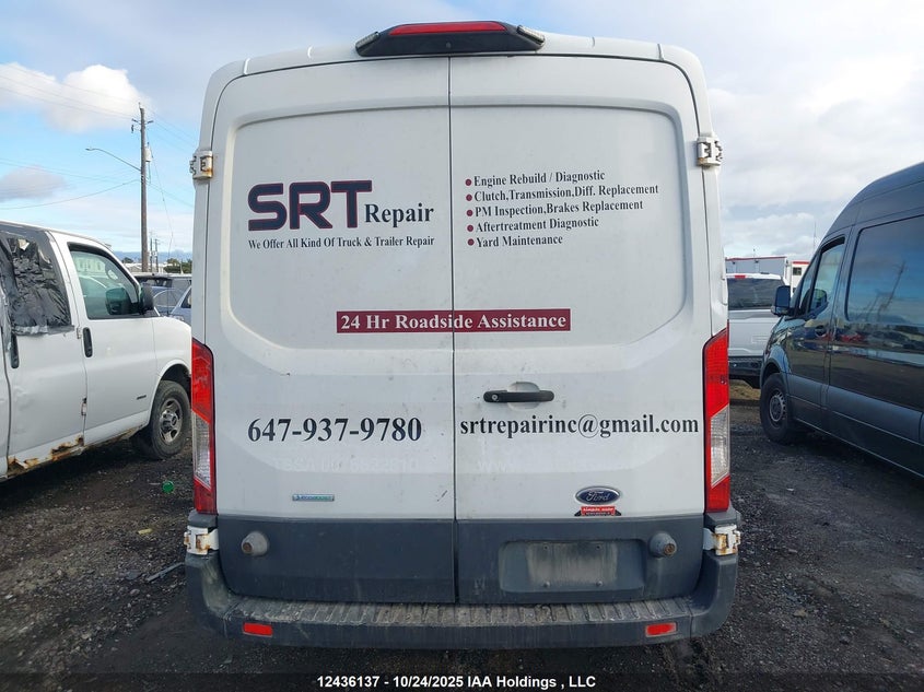 2018 Ford Transit T-250 VIN: 1FTYR2DGXJKA28275 Lot: 12436137
