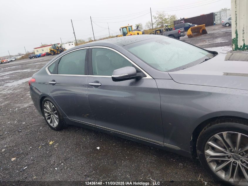 2016 Hyundai Genesis 3.8 Technology VIN: KMHGN4JE8GU131595 Lot: 12436140