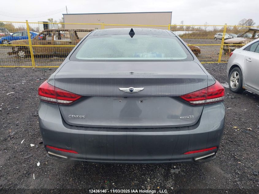 2016 Hyundai Genesis 3.8 Technology VIN: KMHGN4JE8GU131595 Lot: 12436140