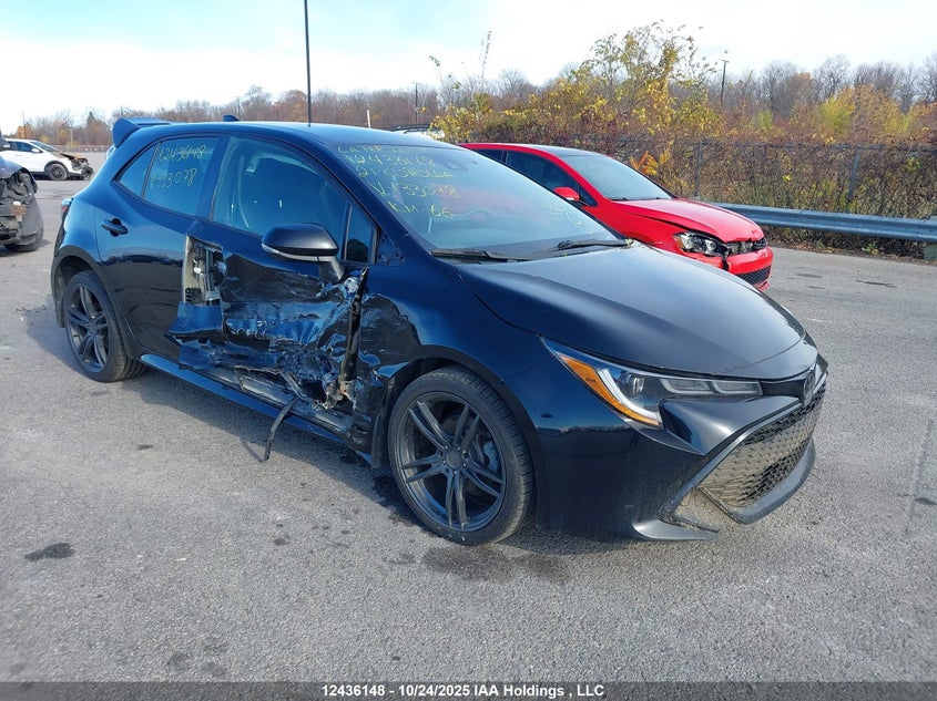 JTNK4MBE2M3133078 2021 Toyota Corolla Se auction photo 1