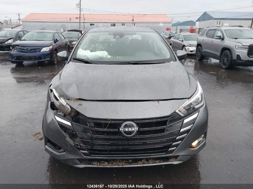 2025 Nissan Versa Sv VIN: 3N1CN8EV3SL852451 Lot: 12436157