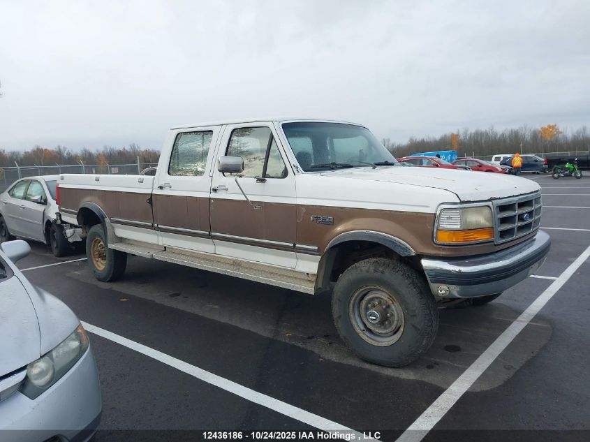 1992 Ford F350 VIN: 2FTJW36G6NCA22092 Lot: 12436186