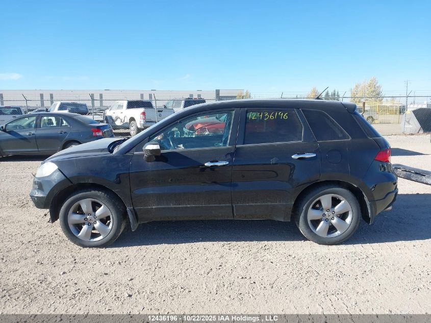 2007 Acura Rdx VIN: 5J8TB18287A801087 Lot: 12436196