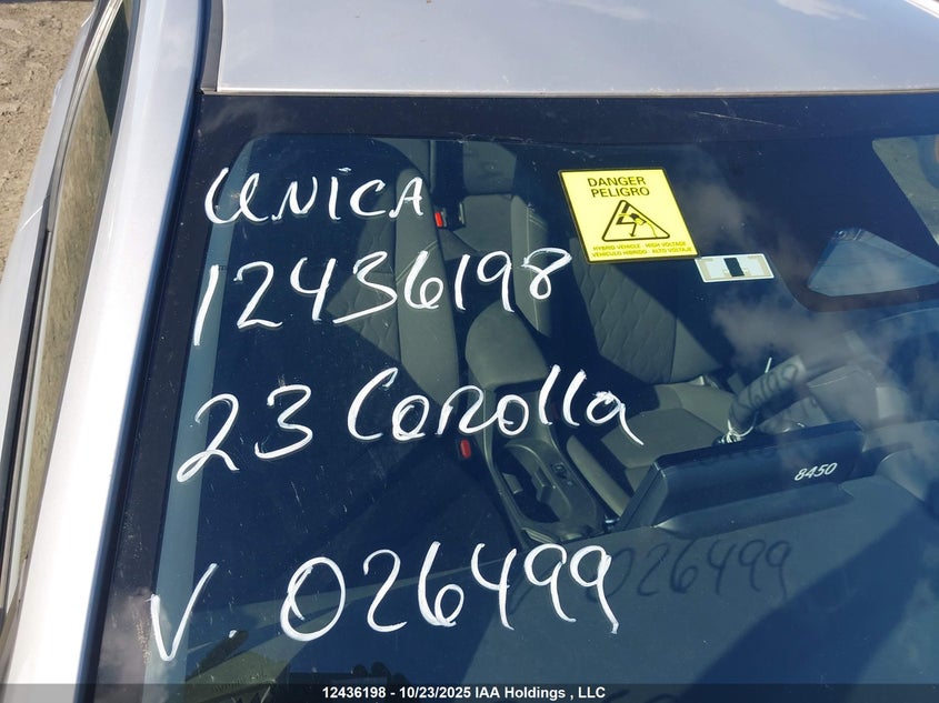 JTDBCMFE9P3026499 2023 TOYOTA COROLLA photo no. 18